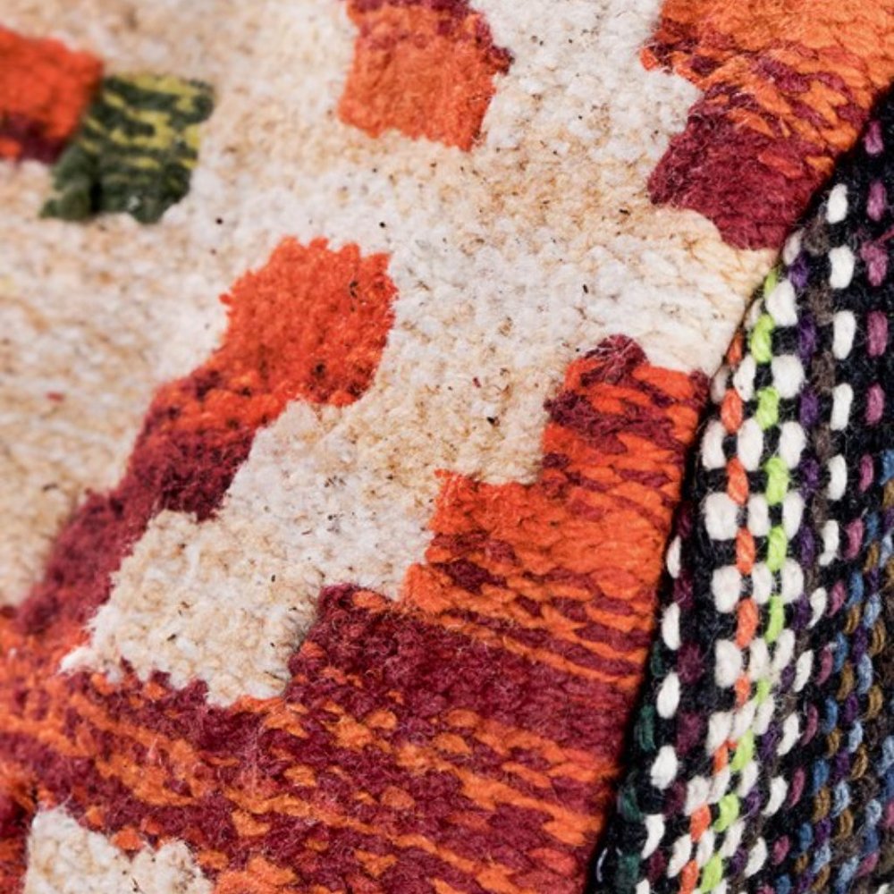 Aztec Tribal Western Large Travel Tote Bag Duffel - Picture 8 of 9